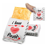 Saco Para Pastel Kraft Branco Pequeno 1000 Unidades