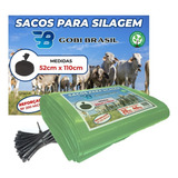 Saco Para Silagem Pacote Com 100 Unidades 100 Abraçadeiras