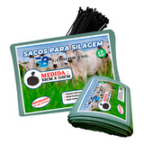 Saco Para Silagem Silo Pacote Com 100 Und 100 Abraçadeiras