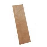 Saco Para Talher Kraft Liso Pardo 7x23cm 1000 Unidades