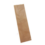 Saco Para Talher Kraft Liso Pardo 7x23cm 1000 Unidades