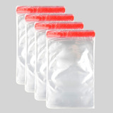 Saco Plástico Adesivado Transparente C/ Aba 30x40 C/ 1000 Un