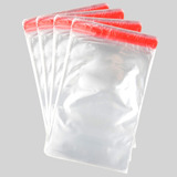 Saco Plástico Adesivado Transparente C  Aba 20x30 C  500 Un