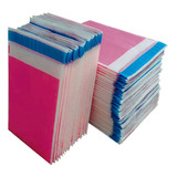 Saco Plástico Envelope Segurança Bolha Rosa