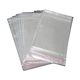 Saco Plastico Saquinho Adesivado Transparente 06x09 3 100 Un