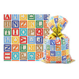  Saco Presente Metalizado 25x35 Infantil C/100un