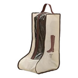 Saco Protetor Para Botas E Sapatos Cor Creme