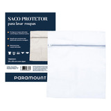 Saco Protetor Para Máquina De Lavar Roupas Delicadas 50x60cm