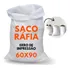 Saco Ráfia Erro Impressão 100 Unidades 60x90 Armazenamento