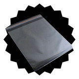 Saco Saquinho Adesivado Plástico Transparente 12x18 C 500un