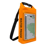Saco Seco Impermeável Com Visor Para Celular Capacidade 2l