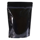 Saco Stand Up Pouch Preto C Zip 23 5 X 17 X 8 Cm 100unid