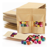 Saco Zip Lock Kraft