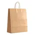 Sacola De Papel P 18x22x10cm 50und Kraft Resistente Com Alça