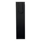 Sacola De Vinho Preta 41x10x8 100 Unidades