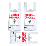 Sacola Impressa Para Farmácia 30x40 Kit C 3 000 Und