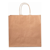Sacola Kraft Pardo 90g 30x18x30cm 300un 