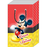Sacola Personalizada 16x9 5x4cm Mickey 40 Unid