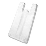 Sacola Plástica Ecológica Branca De Mercado 30x45 C 1 000un