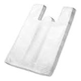 Sacola Plástica Ecológica Branca De Mercado 38x48 Com 1 000un Central Plast