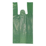 Sacola Plástica Reciclada Reforçada Verde 30x40 5kg Atacado