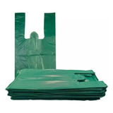 Sacola Plástica Reciclada Reforçada Verde 30x40 5kg Atacado