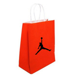 Sacola Saco Papel Nike Air Jordan Jumpman 30 Unidades