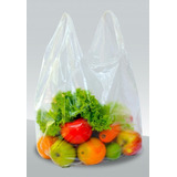 Sacola Virgem Transparente Cristal 48x58 Com 500 Unidades
