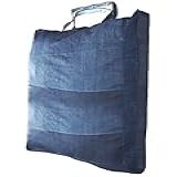 Sacolão Em Retalhos Jeans Grosso 120 Litros