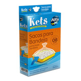 Sacos Para Bandeja Para Areia Sanitária Kets 8 Unidades