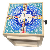 Sacrario Catolico 30x 30 Cordeiro De Deus Mosaico 