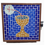 Sacrario Católico Cálice Mosaico 26x 26