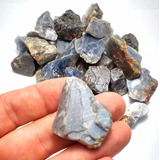 Safira Azul Coríndon Unid 3cm Pedra Mineral Natural Coleção