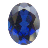 Safira Oval 7x5 Mm Safira Azul