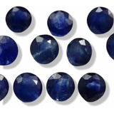Safira Redonda Natural 3 0 Mm Azul Extra 01 Pedras