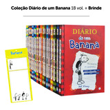 Saga Diário De Um Banana Coleção Completa Com 18 Livros Brinde