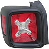 Sagnod Auto Luz Traseira De LED Esquerda De Substituição Para Jeep Renegade 2015 2020 Preta
