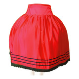 Saia 3m Roupa Pombogira Vermelho branco preto Umbanda