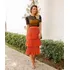 Saia 4 Marias Tendencia Moda Feminina Premium Elegante