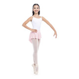 Saia Ballet Infantil Curta Frente Longa Atras Modelo Gode