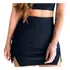 Saia Bengaline Fendas Laterais Moda Feminina Super Oferta