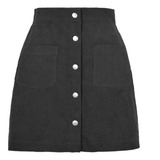 Saia Bodycon Feminina Veludo