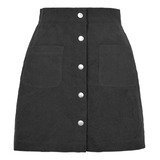 Saia Bodycon Feminina Veludo