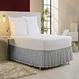 Saia Box Ajustável Para Cama Casal Queen
