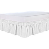Saia Box Ajustável Pra Cama Casal Queen Size E King Size