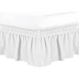 Saia Box Ajustável Pra Cama Casal Queen Size E King Size