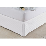 Saia Box Matelada Ultrassonica Para Cama Solteiro King 110cm