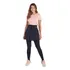 Saia Calça Comprida Preta Com Bolsos Fitness Evangélica Epul