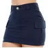 Saia Cargo Feminina Cintura Alta Bolso Lateral Com Lycra