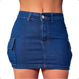 Saia Cargo Sarja Feminina